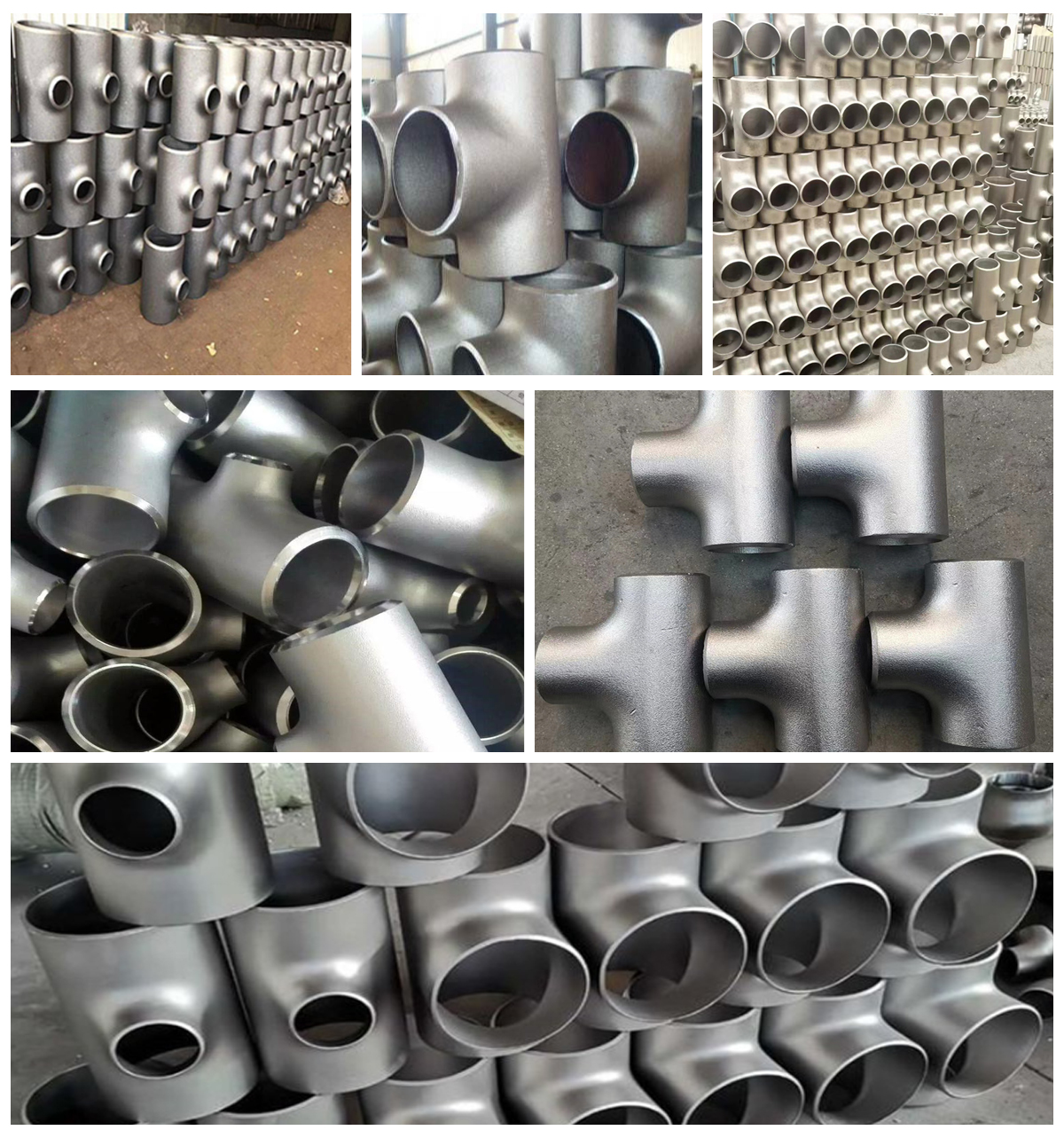 304L 316 Stainless steel tees