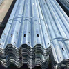 Three wave galvanized guardrail panels