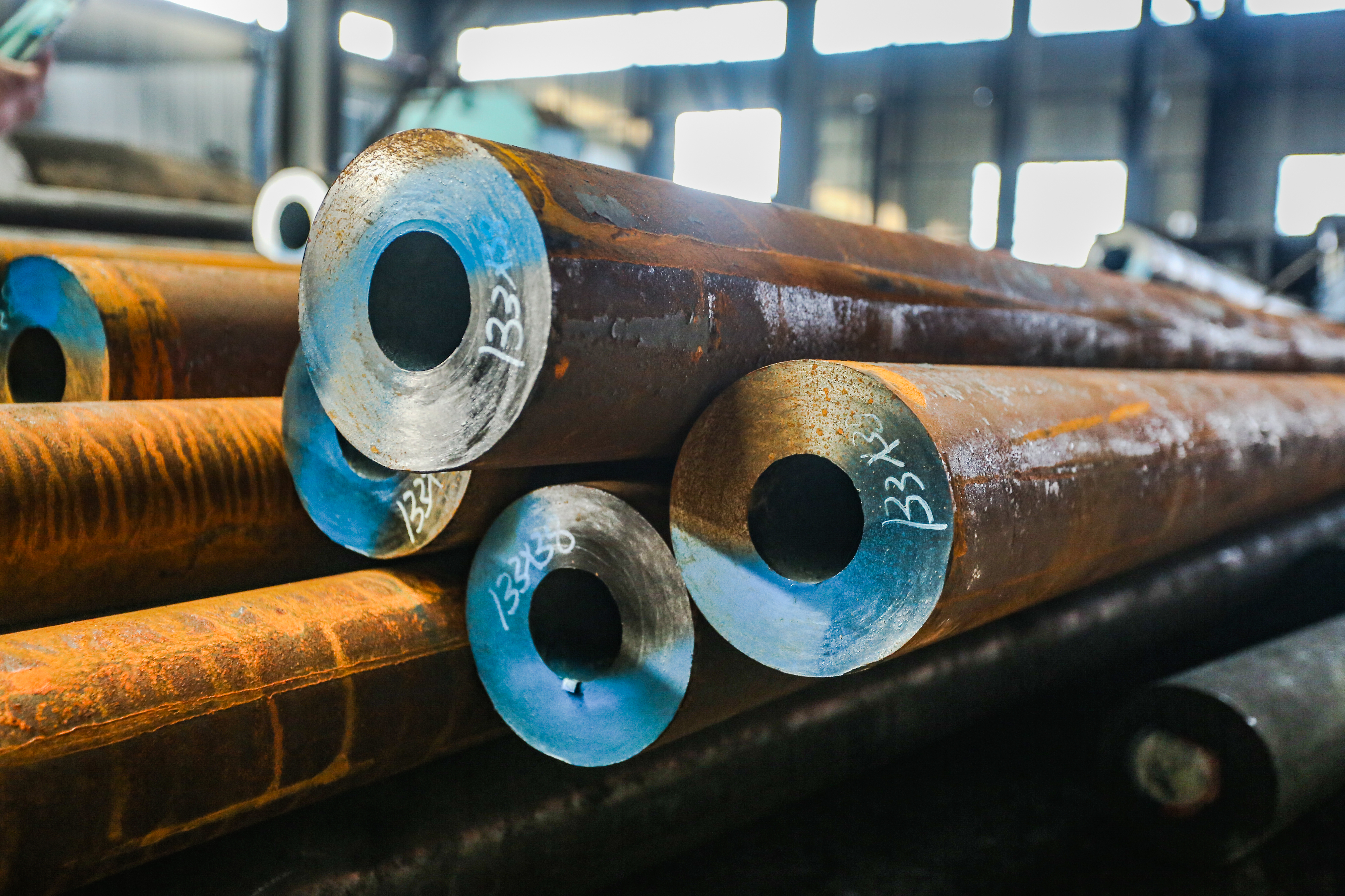 Q235A Hot rolled Carbon steel pipes