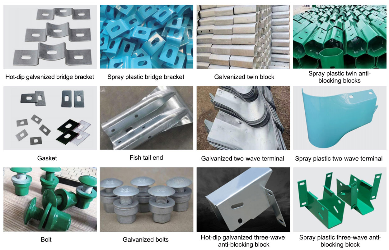 Three wave guardrail board