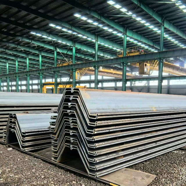 U / Z / L / S shaped steel profiles Carbon steel Hot Rolled Sheet Piles