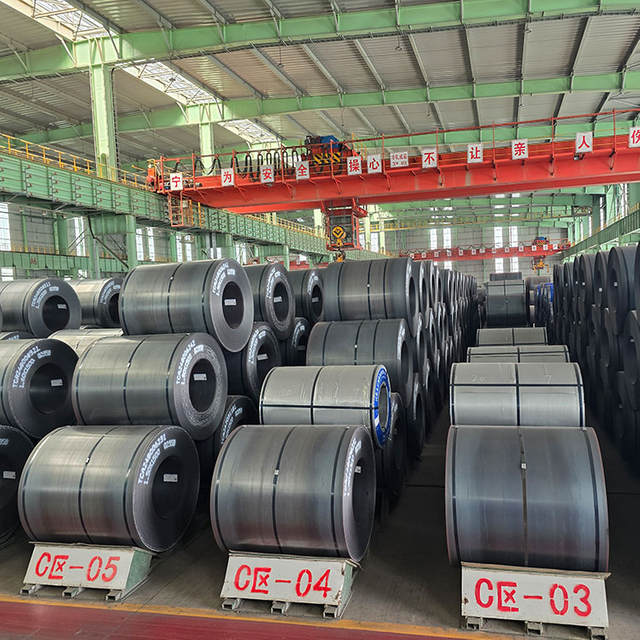 Black Carbon Steel Hot Rolled Coil 2mm 6mm 14 Gauge Q345A B Manufacturer