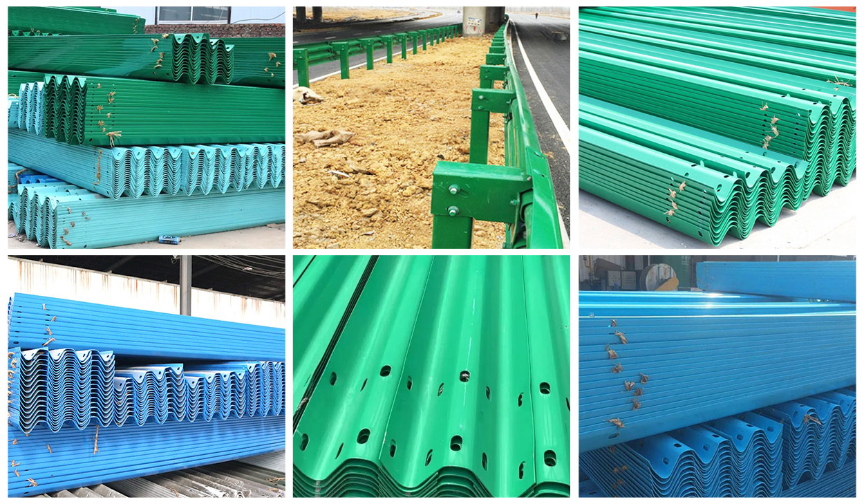 Three wave guardrail board