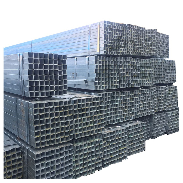 Rectangular Carbon Steel Pipe And Tube Low Carbon Black Square Steel Pipe