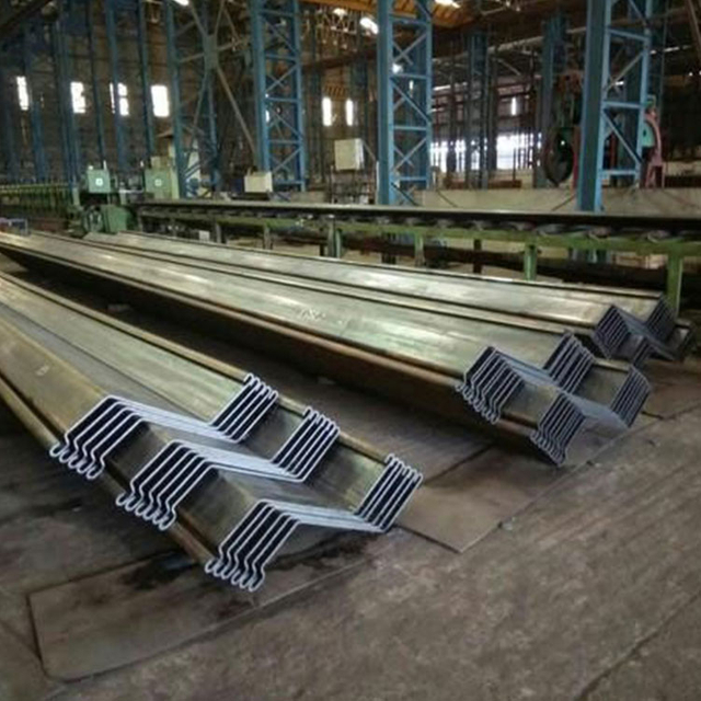 Cold formed U shape steel sheet piling