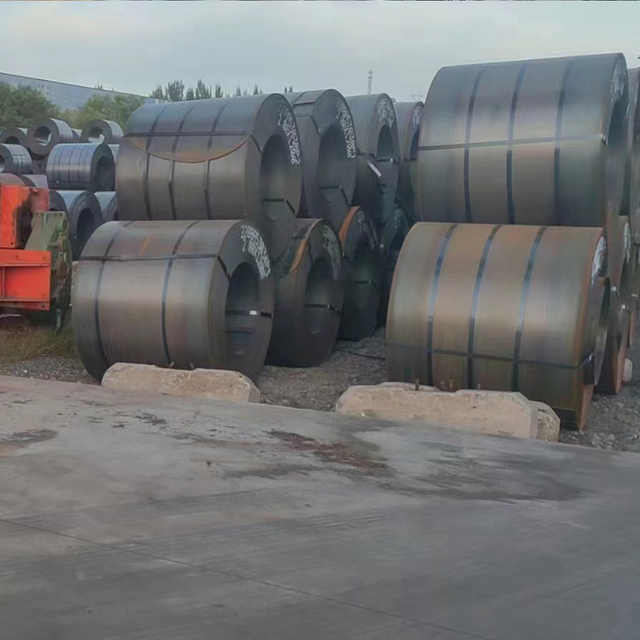 MS Mild Carbon Steel Prime Coated Black Coil Sheet Hr Custormized Manufacturer