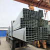Manufacturer JIS SS400 Square Hollow Section Tube Rectangle Hot Dipped Steel Pipe for Building And Industry