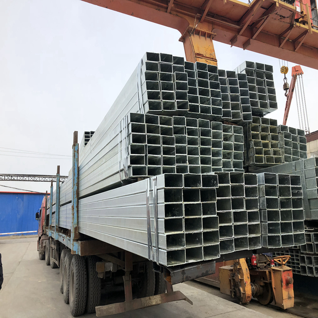 Manufacturer JIS SS400 Square Hollow Section Tube Rectangle Hot Dipped Steel Pipe for Building And Industry