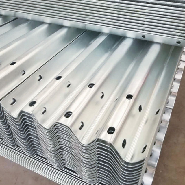 Corrugated beam barrier Second wave guardrail board