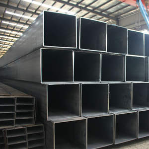 China Supply Square Welded Carbon Steel Black Hollow Section Rectangular Standard Size